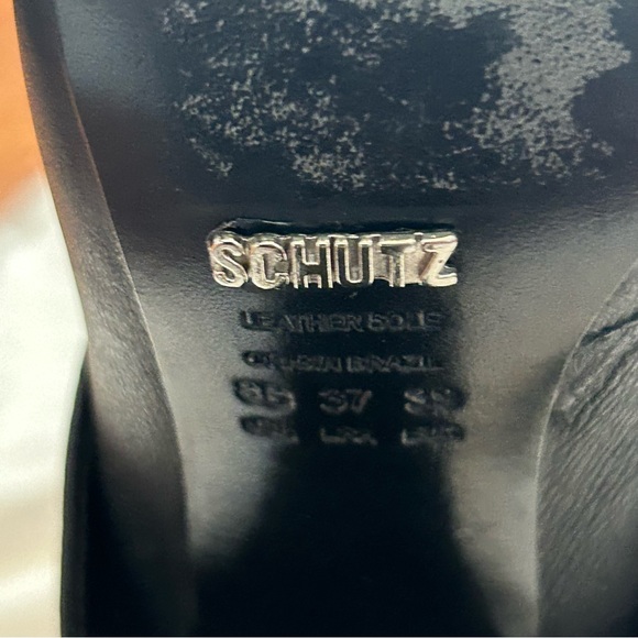 Schutz Arleana Black Foldover  Boot Size 8 - Picture 11 of 14